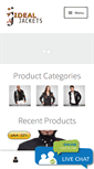 Mobile Screenshot of idealjackets.com